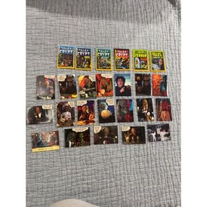 25 Tales From The Crypt Vintage Trading Cards. 1993 Cardz Cryptkeeper Excellent